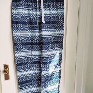 NWOT Women's Fair Isle Pajama Pants